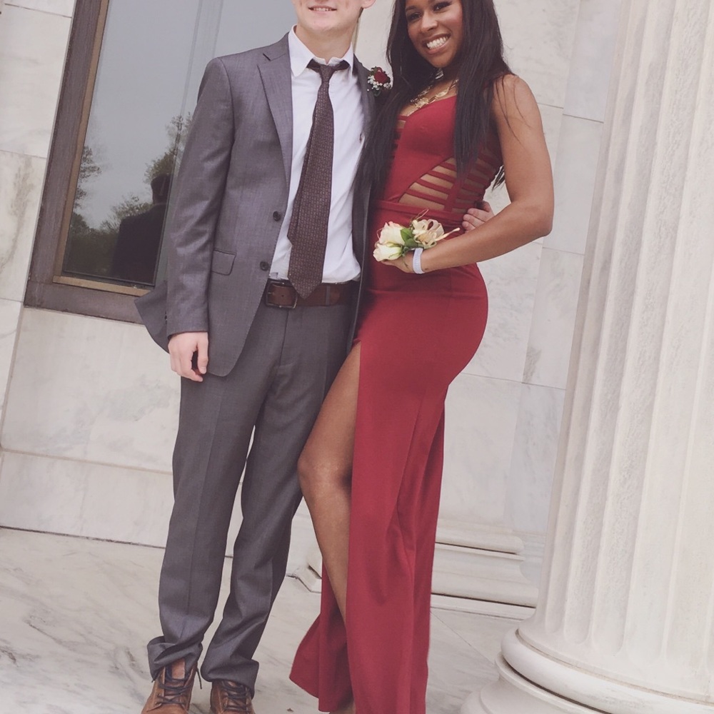 Cutout Prom Dress